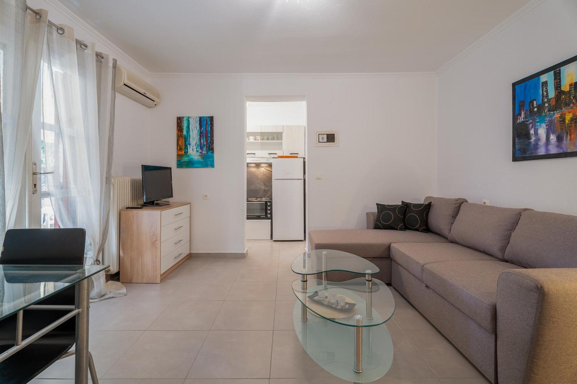 Stefanias Apartment เนโอสมาร์มาราส ภายนอก รูปภาพ