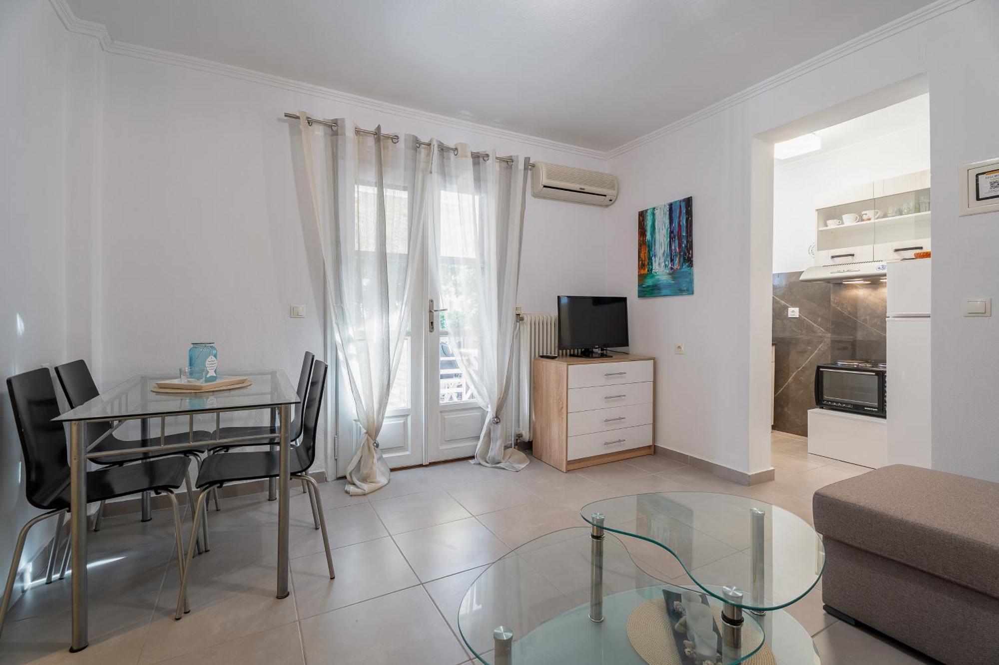 Stefanias Apartment เนโอสมาร์มาราส ภายนอก รูปภาพ